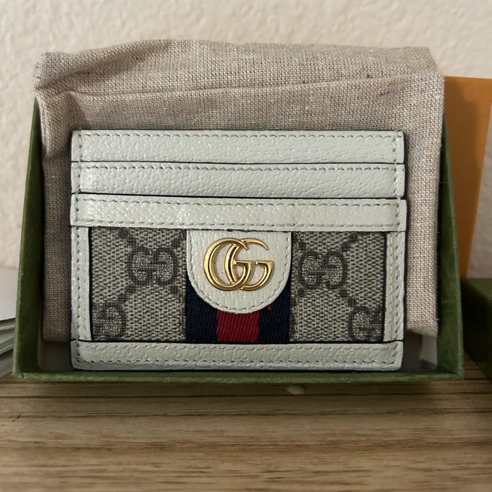 Gucci Ophidia Cardholder with original box and tags, purchased in Italy